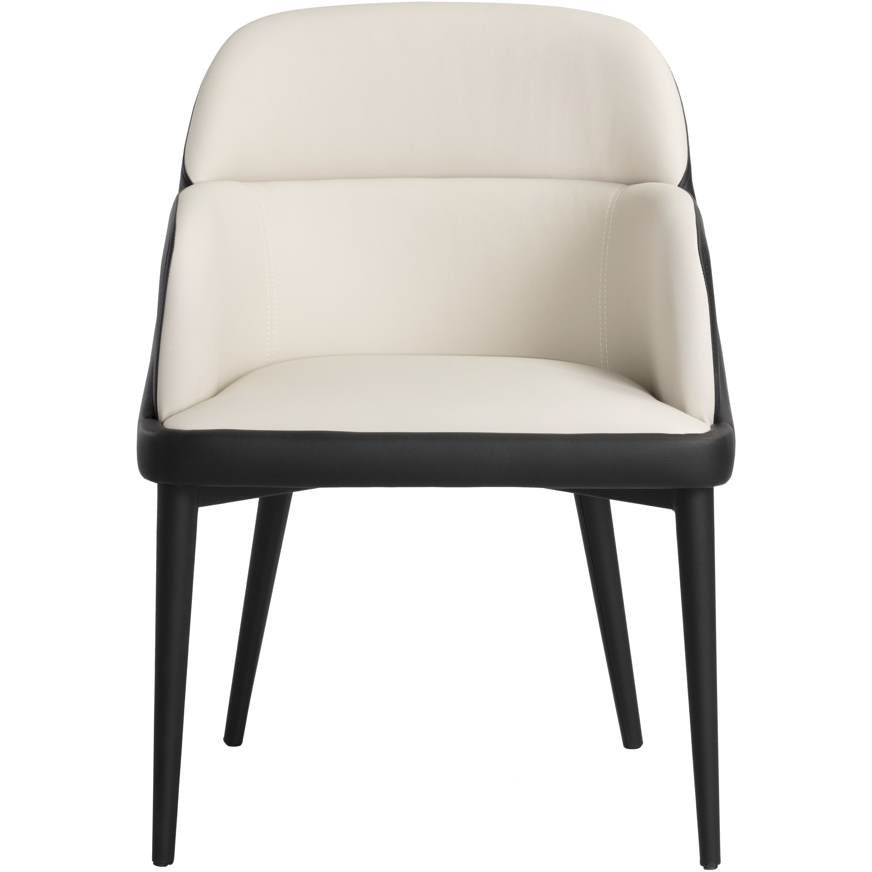 Hagan Dillon Cream / Dillon Black Dining Armchair